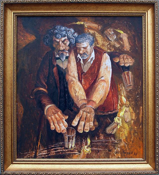  пьянка богема художники