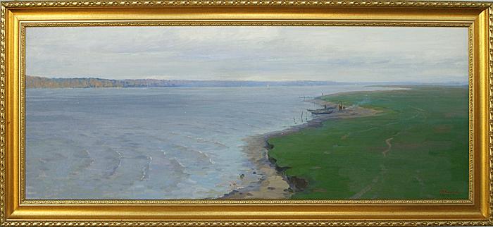  Сура река пейзаж