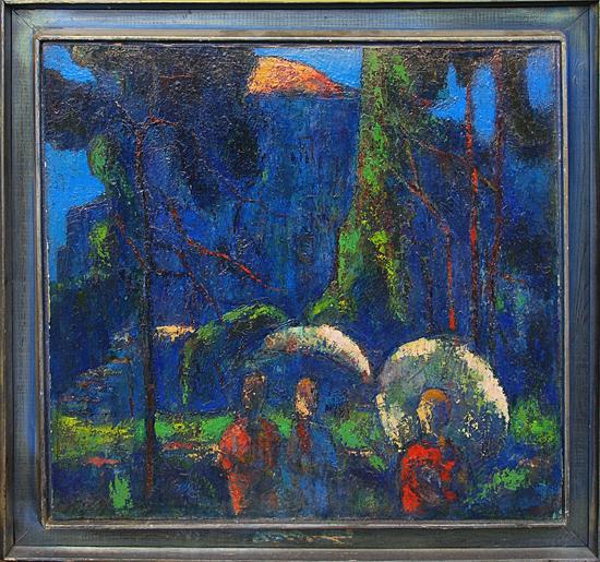  символизм ночь зонтики