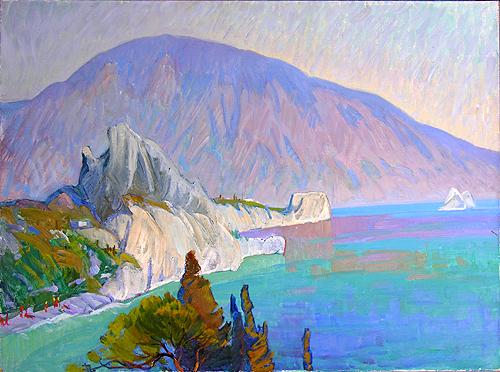  Крым Аю-Даг море скалы