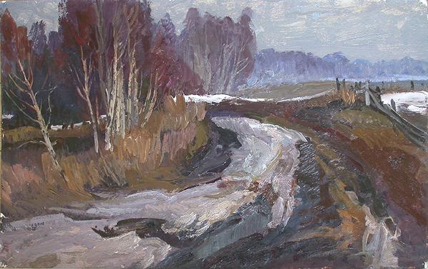  распутица весна пейзаж