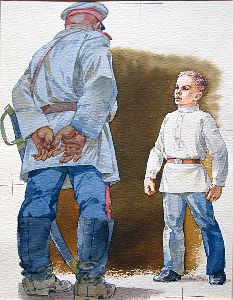  иллюстрация Ленин соцреализм