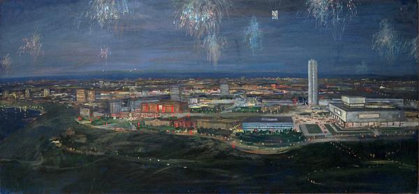  Ульяновск салют праздник архитектура ночь