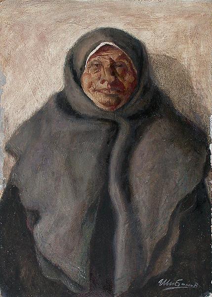  старуха портрет