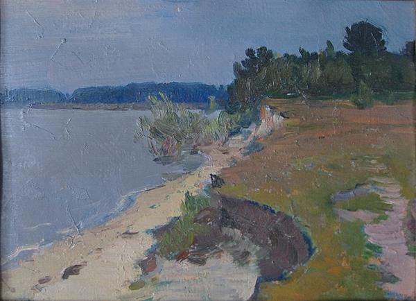  пейзаж река