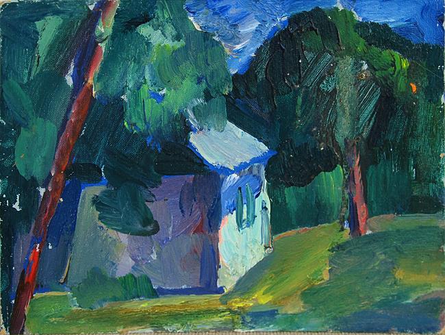  Крым дом пейзаж лето