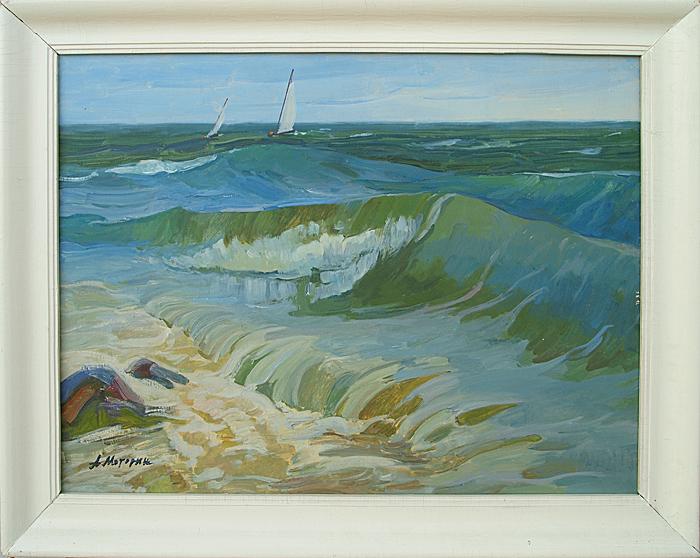  море волна яхты прибой