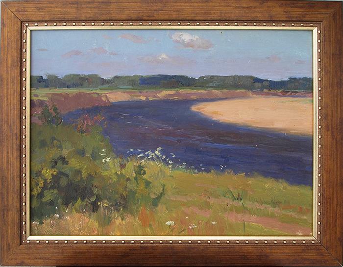  пейзаж лето река